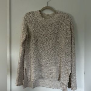 Cream Boucle Sweater